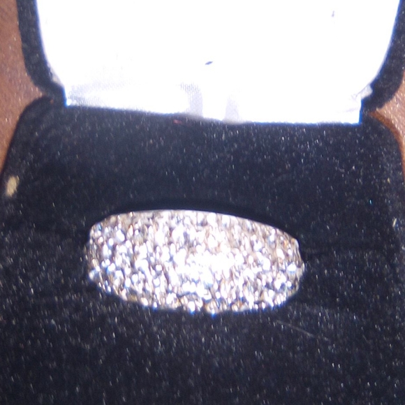 NWTS CZ STERLING SILVER BLING  RING - Picture 5 of 5